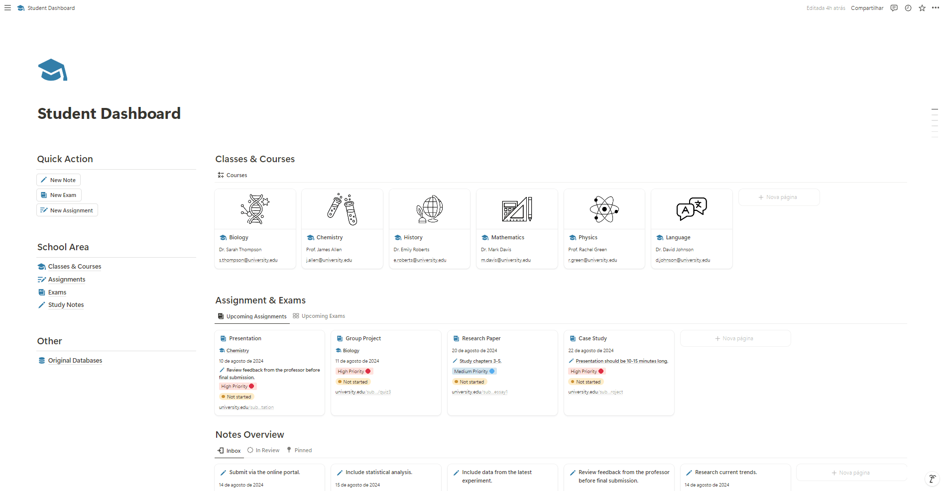 Student Planner