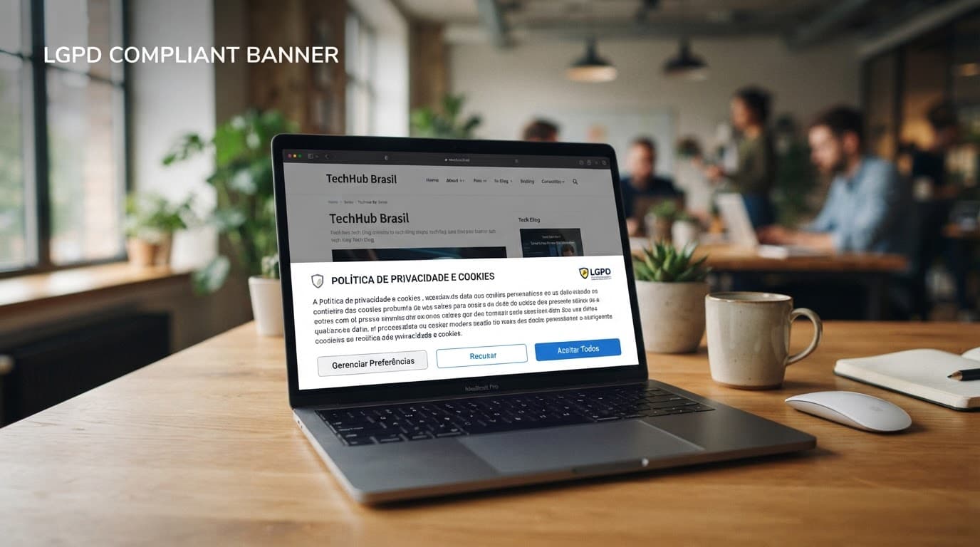 Banner de Cookies LGPD: La Guía Definitiva de Implementación Técnica