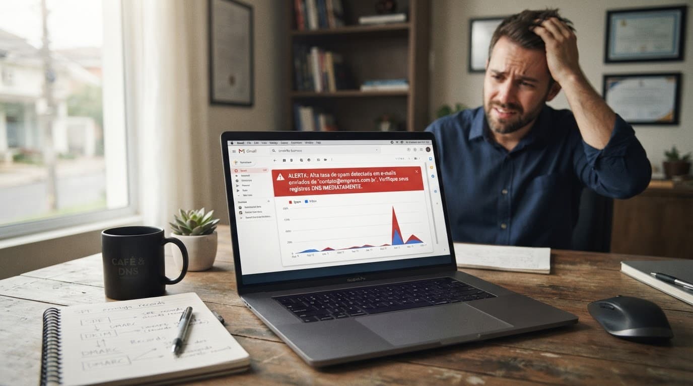 E-mail da empresa caindo no spam? Corrija o DNS hoje