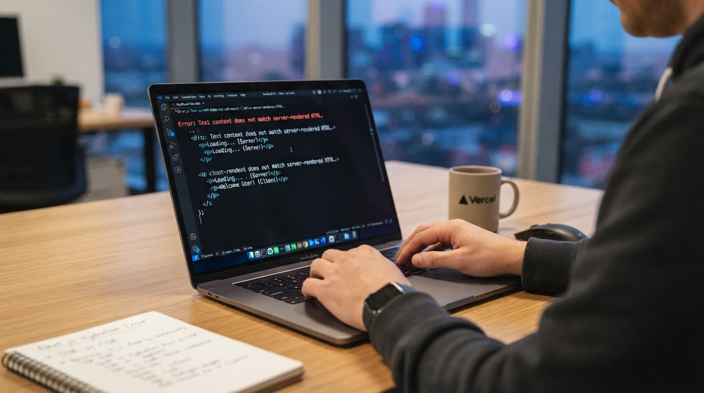 Error de hidratación en Next.js: Causas y Soluciones