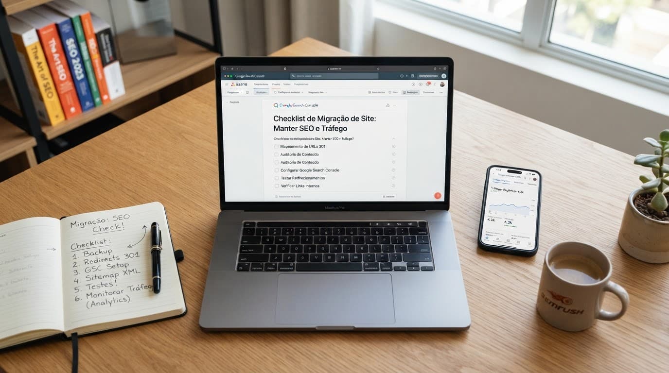 Cambiar de sitio web sin perder tráfico en Google: checklist completo