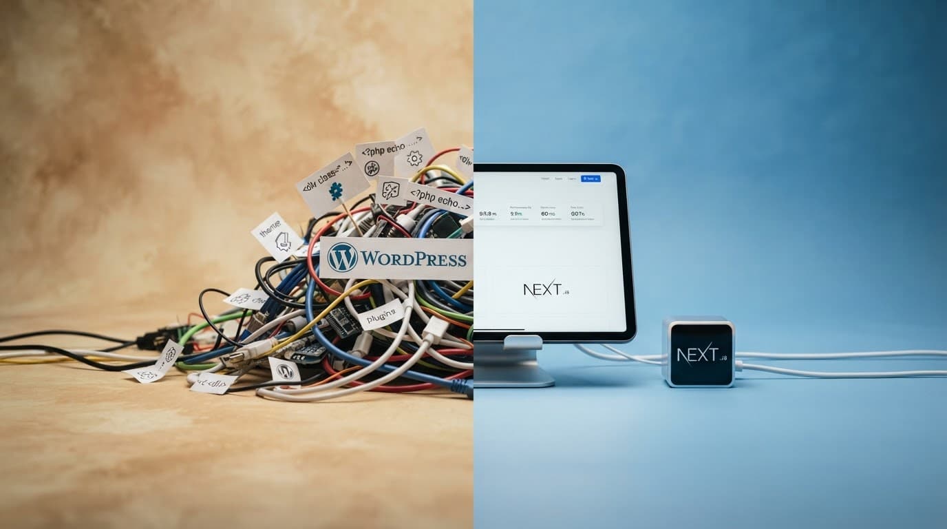 WordPress o Next.js: ¿Qué Revelan los Datos para tu Empresa?